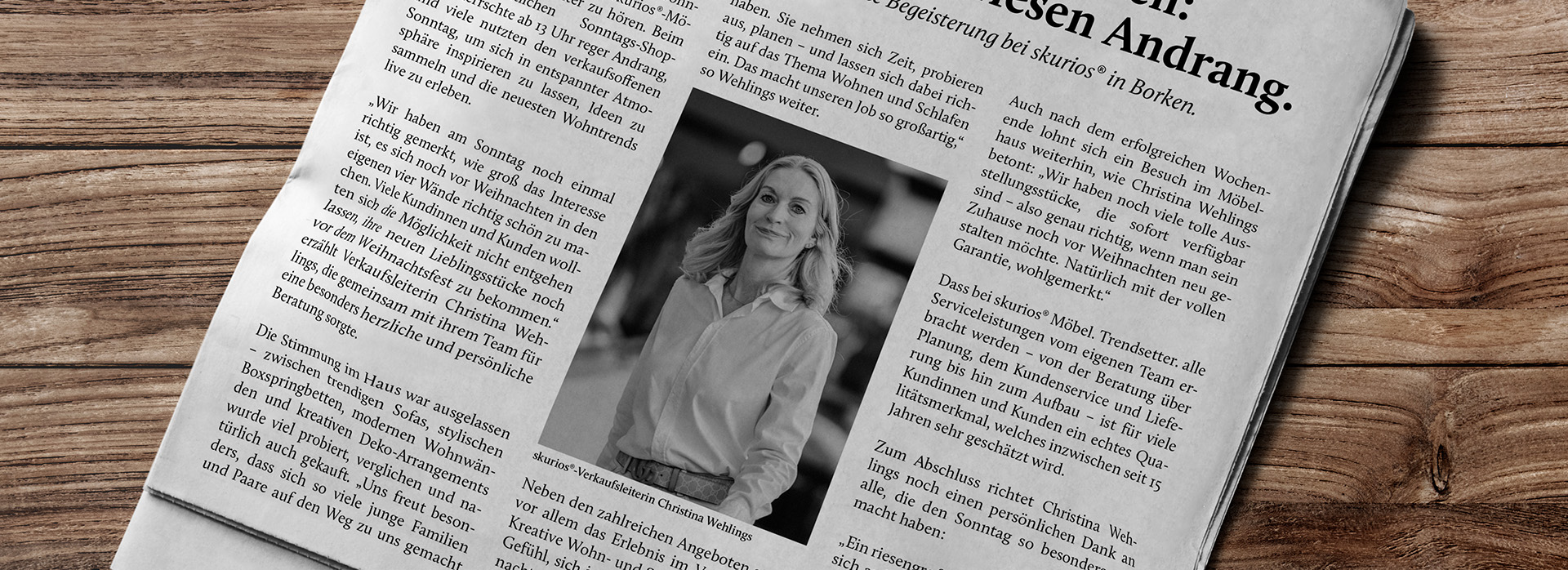 Volles Haus bei skurios in Borken:  Sonntags-Shopping mit riesen Andrang.