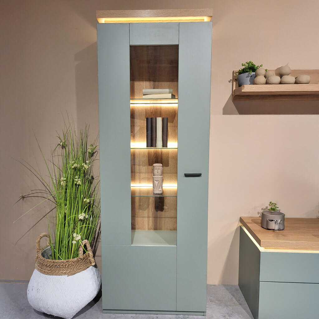 Wohnwand Monty mit Beleuchtung