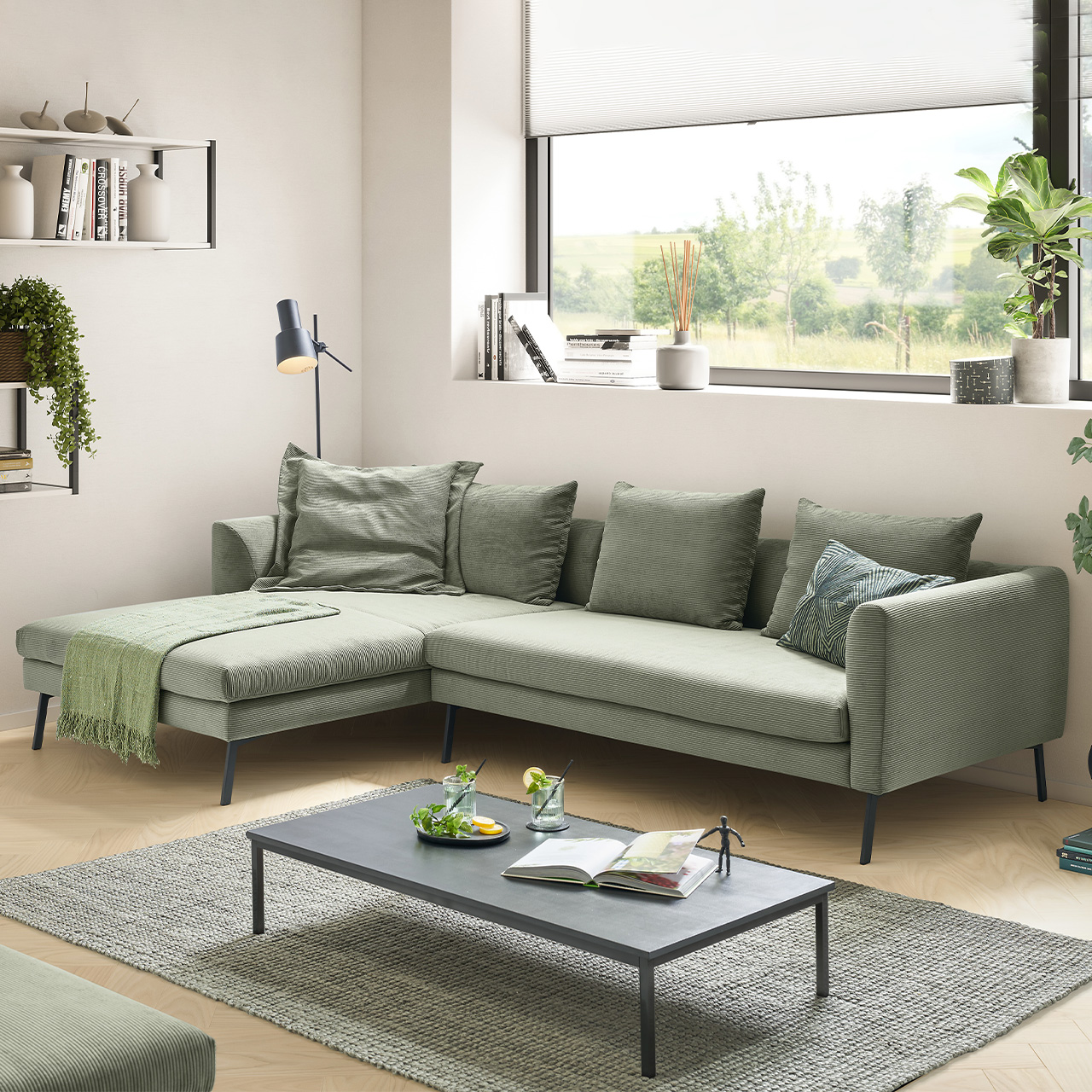 Cord Ecksofa Avola 